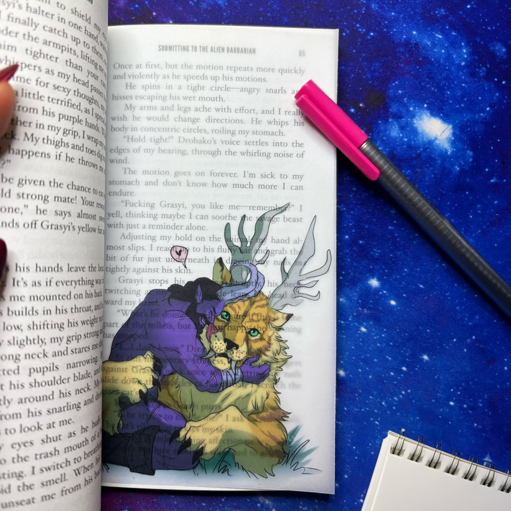 Image of Petra Palerno's Filthy Shorts Submitting to the Alien Barbarian Vellum Overlay Pack