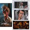 Prints of my paintings that were inspired by John Carpenter's "The Thing"