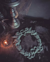 Image 1 of Iron angel wreath