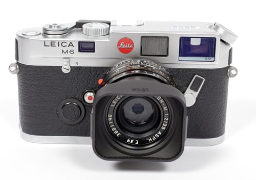 Image of Leica M6 35mm camera body with Summicron M 35mm F2 ASPH lens #5082