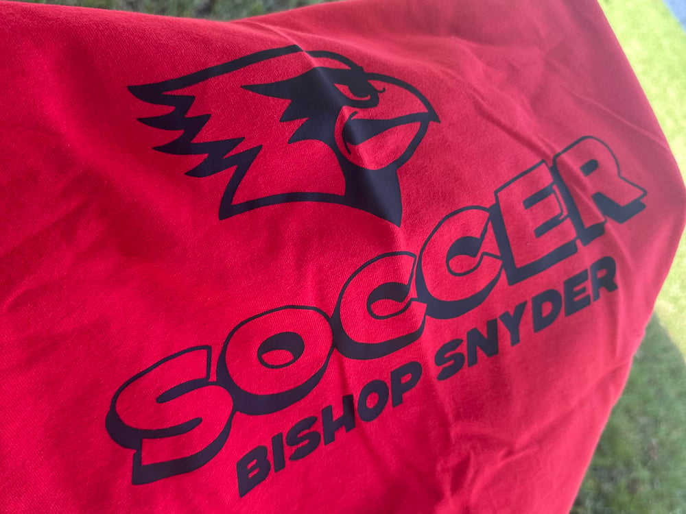 Varsity Soccer Red Spirit Tee