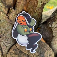 Image 1 of goth ghoulfriend