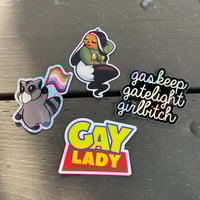 Image 4 of gaskeep gatelight girlbitch (holographic)