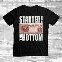 Image 2 of Food Stamp Shirt,Started From The Bottom Shirt, EBT Shirt