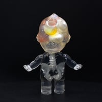 Image 4 of Glow in the Dark Floral Groovy Ghost Halloween Special Kilos Kewties 3 inch Double Cast Resin Figure