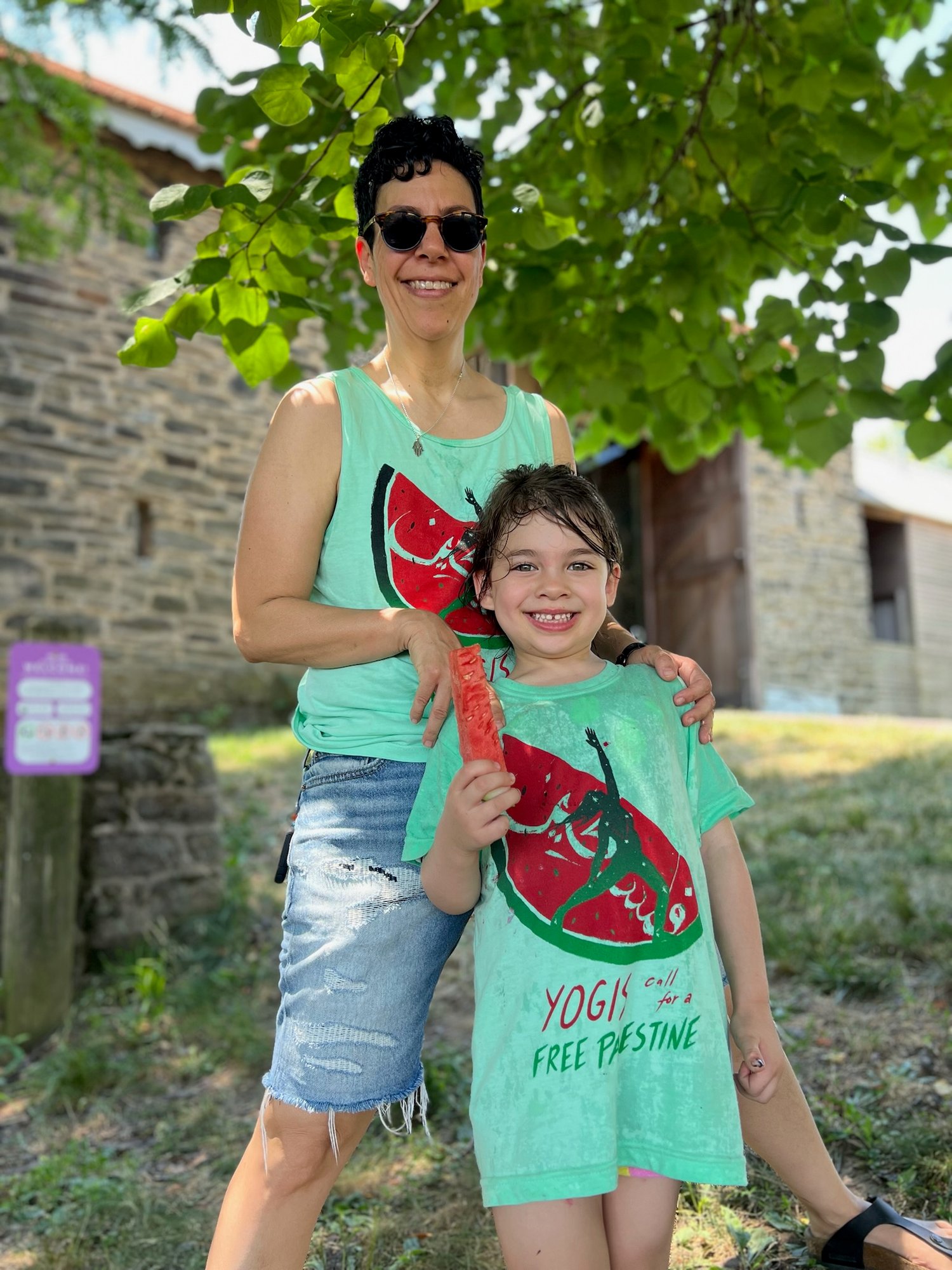 Image of Yogis 4 a Free Palestine Shirts 