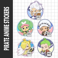 Image 1 of Pirate Anime Stickers