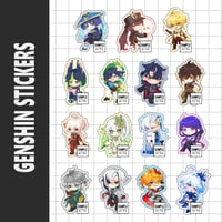 Image 1 of Genshin Stickers