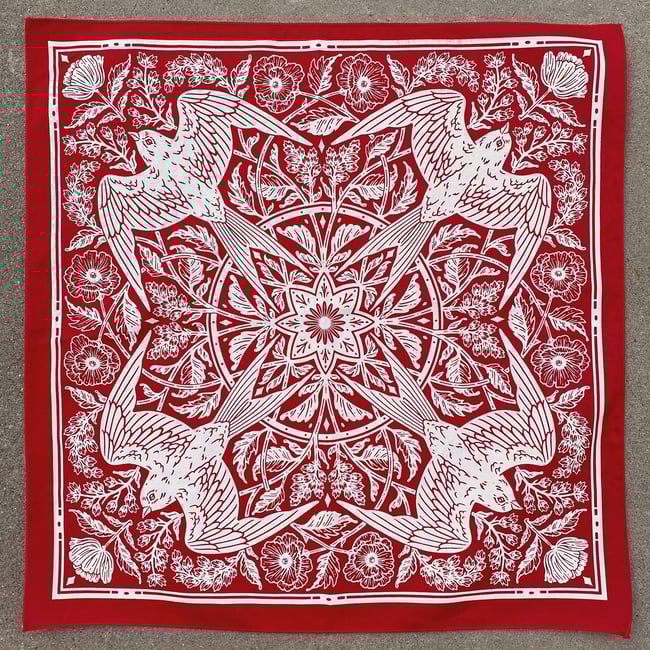 Poppy - Barn Swallow Bandana