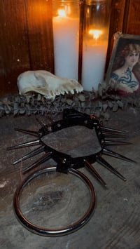 Image 2 of SLK SPIKE PATENT CHOKER