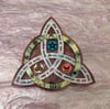 The Witch Triquetra brooch