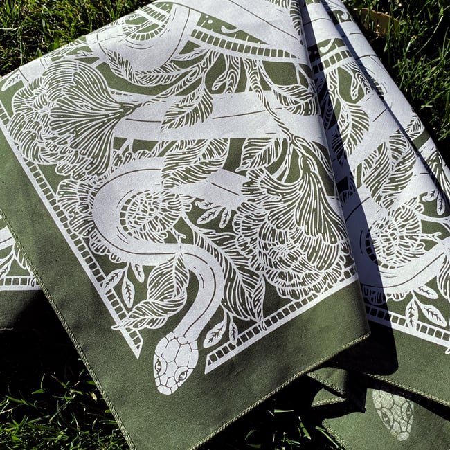 Fern - Snake Bandana