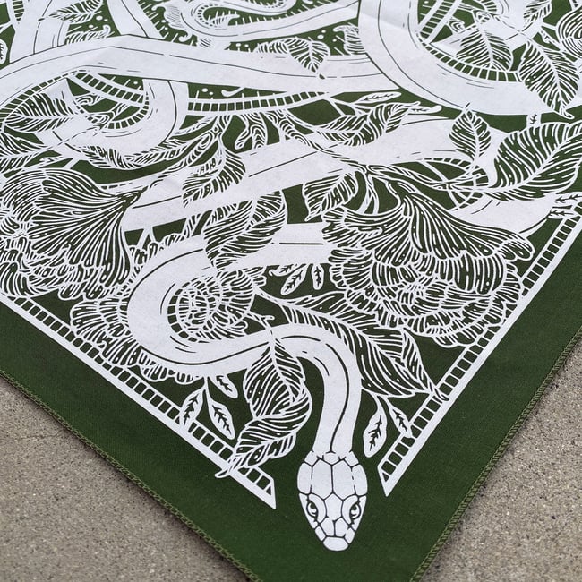 Fern - Snake Bandana