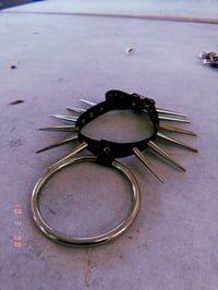Image 3 of SLK SPIKE PATENT CHOKER