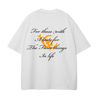 Image 1 of White Tshirt : For those with a taste for the finer things in life