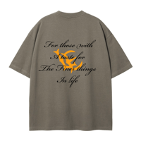 Image 1 of Brown Tshirt : For those with a taste for the finer things in life