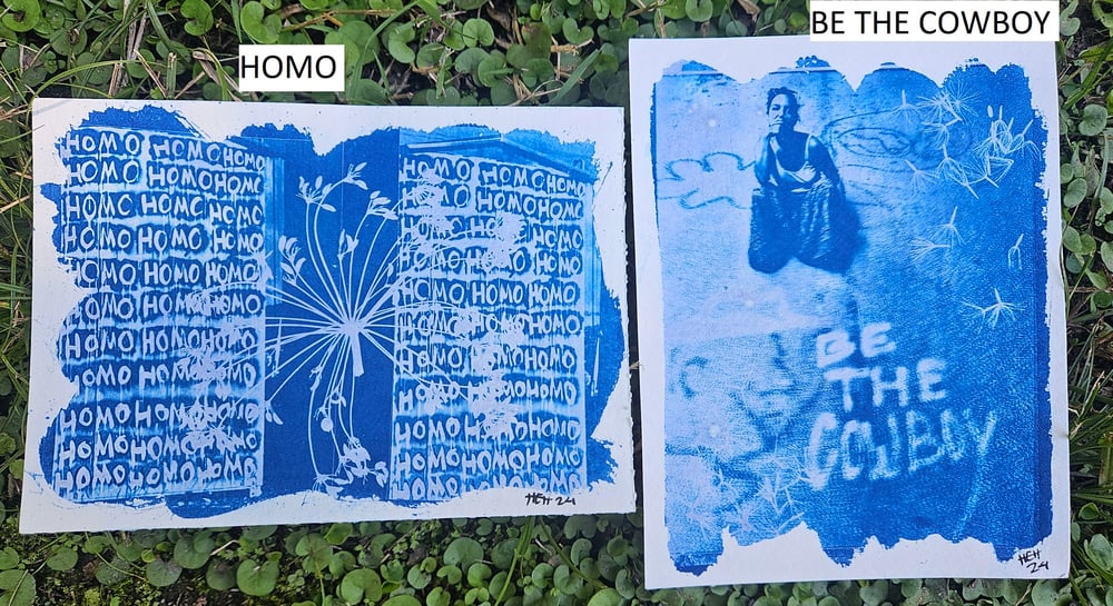 Image of Small Cyanotype Prints