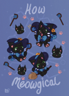 Meowgical 5x7 Print