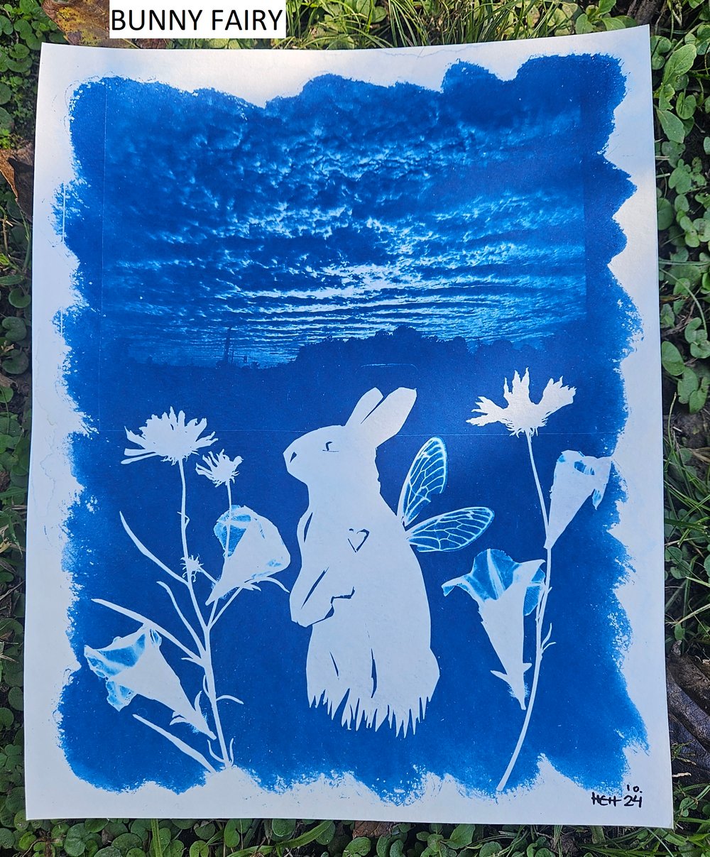 Image of Large Cyanotype Prints