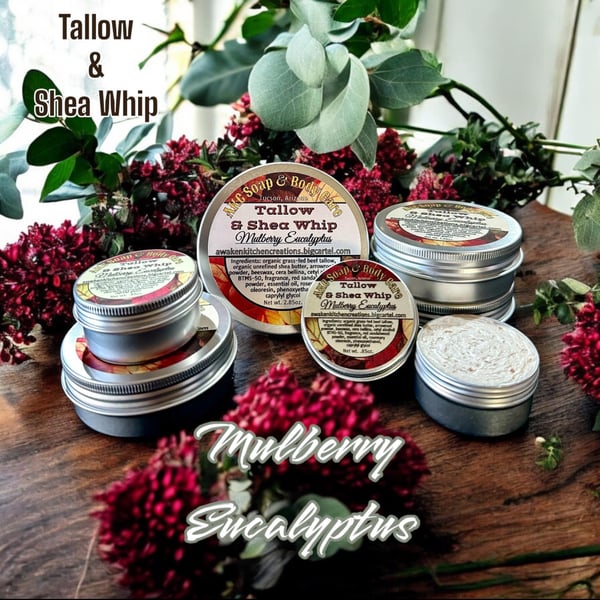 Image of Tallow & Shea Whip - Available in 3 scents