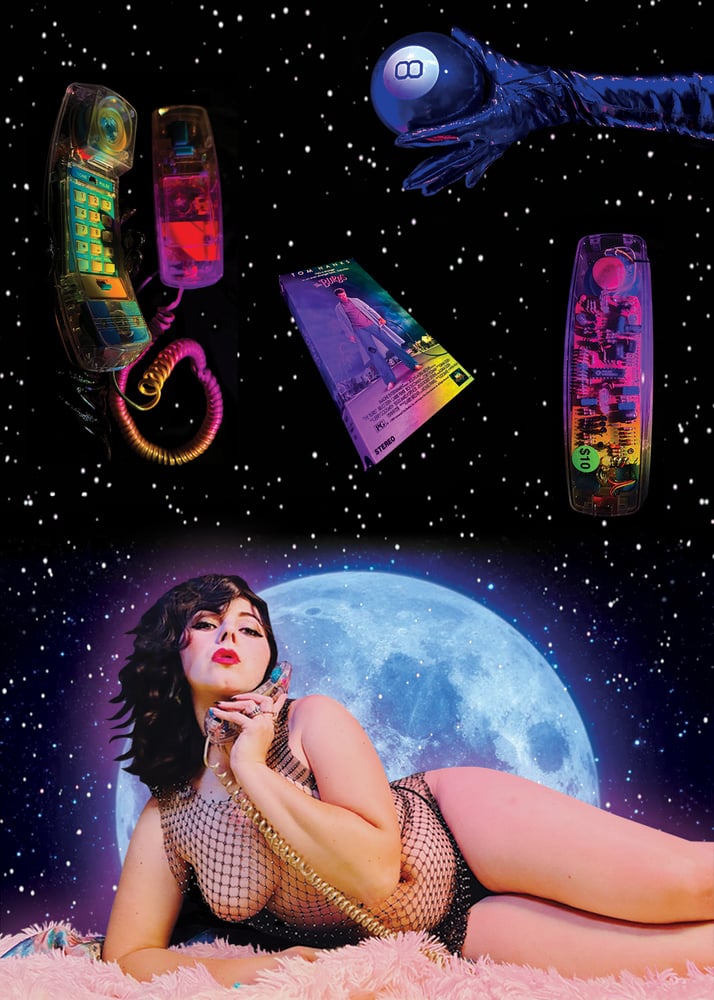 Image of 80's Space, Sticker Sheet