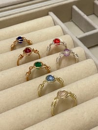 Image 1 of Crystal Rings