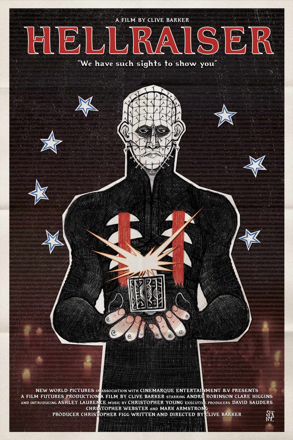 HELLRAISER MOVIE POSTER PRINT