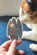 Gav the Skeleton - Sticker