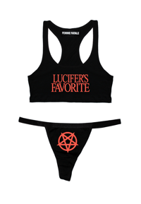 LUCIFER'S FAVORITE TANK TOP SET