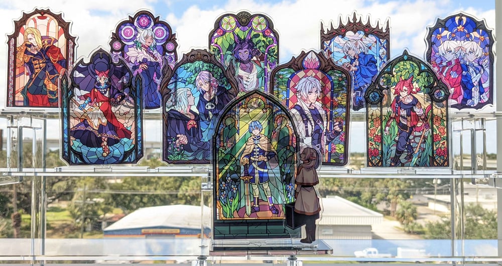 Image of FF14 Stained Glass