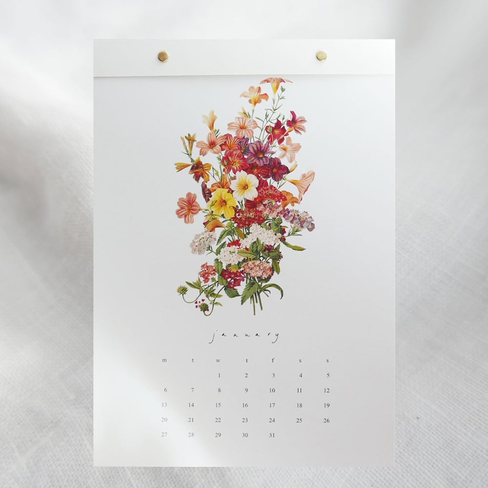 Image of Garden Flower Calendar 2025