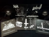 Image 2 of MUERT (ESP) / PERISYNTI (FIN) - "Manifi​é​state, ¡Catalina! - Pimeytemme" LP