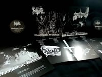 Image 3 of MUERT (ESP) / PERISYNTI (FIN) - "Manifi​é​state, ¡Catalina! - Pimeytemme" LP