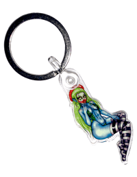 Image 1 of Squeak Clown Keychain
