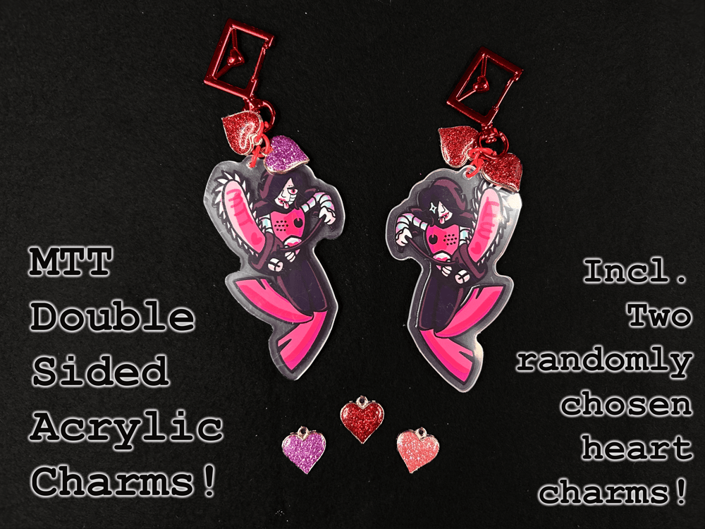 Image of Mettaton EX Chainsaw Acrylic Charm