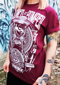 Image 2 of SAP Divison Burgundy T-Shirt