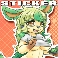 Image 1 of Salad Dog - Vinyl Sticker