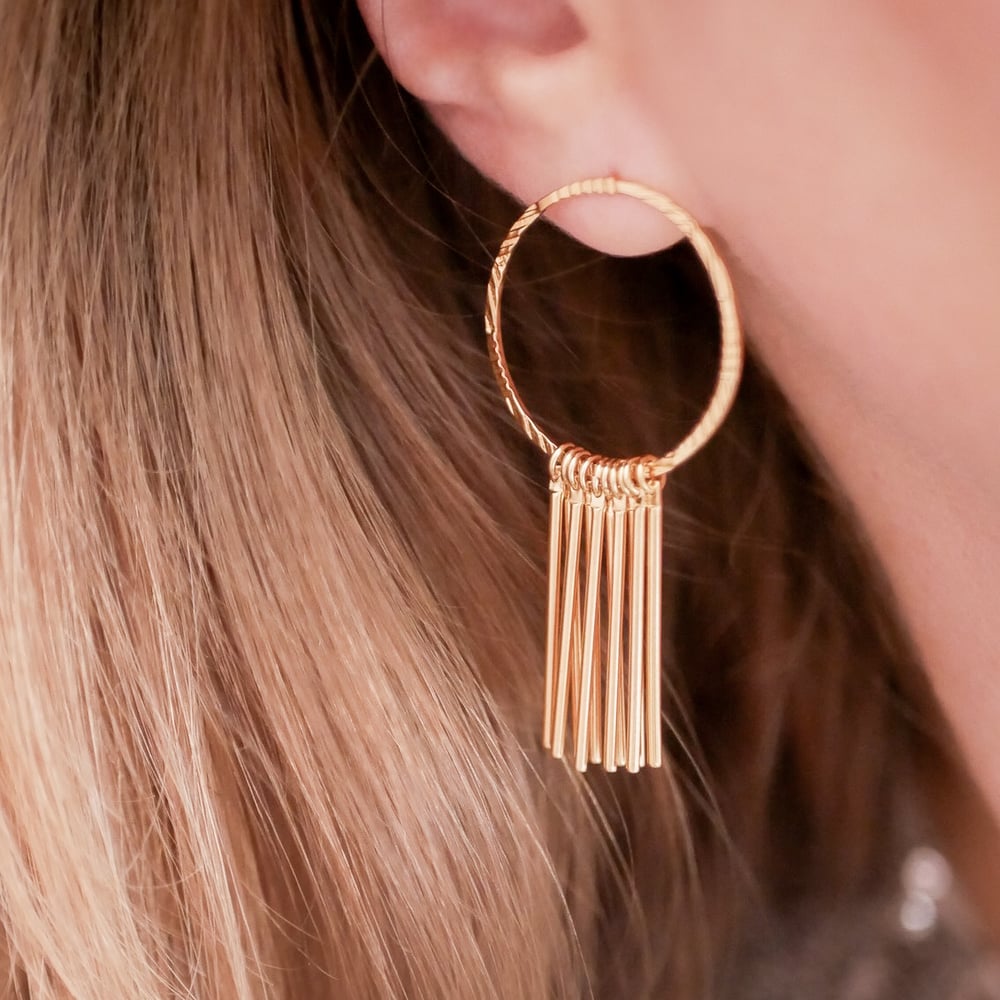 Image of Grandes Boucles d'Oreilles HARPER