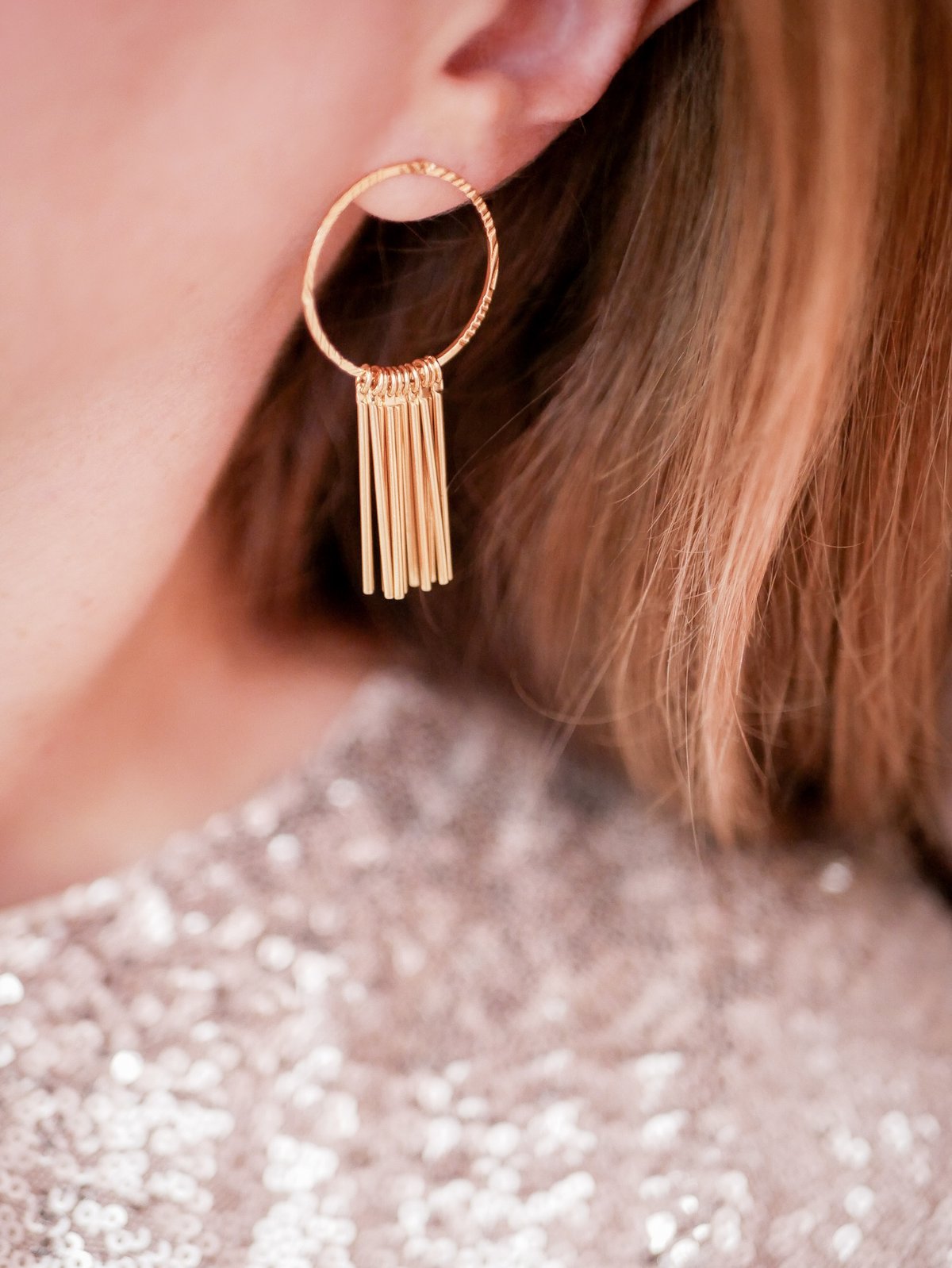 Image of Grandes Boucles d'Oreilles HARPER