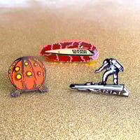 Dark Star inspired pins