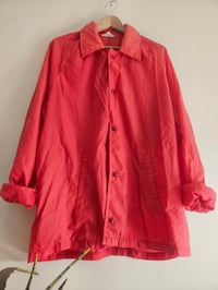Image 1 of Vintage Red Popper Raincoat 