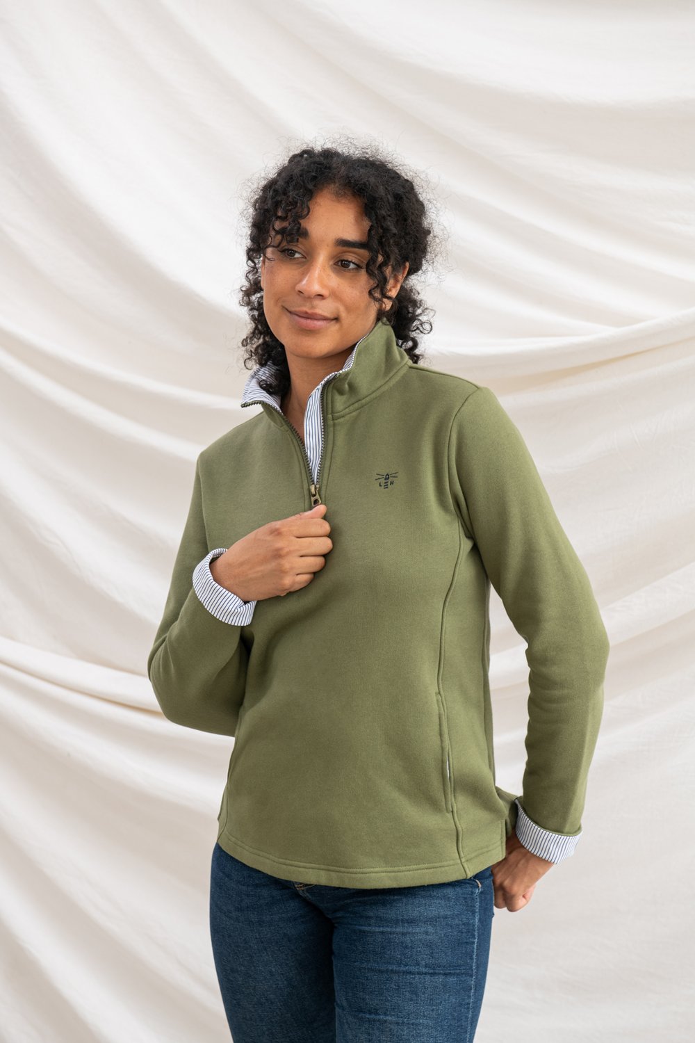 Image of Ladies Shore Jersey Olive
