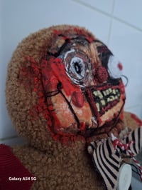 Image 6 of Halloween Custom Made Doll. The Gingerbread Man. Handmade Creepy Plushie. Gothic Home Decor. Unique 