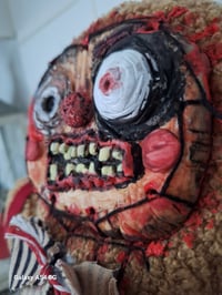 Image 7 of Halloween Custom Made Doll. The Gingerbread Man. Handmade Creepy Plushie. Gothic Home Decor. Unique 