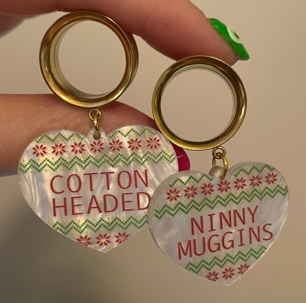 Image of Cotton Headed Ninny Dangles (sizes 2g-2")