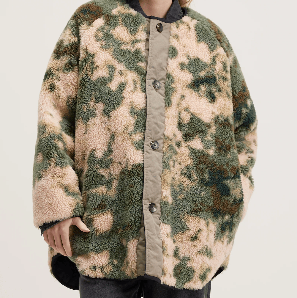 Image of Oversized Reversible Padded Jacket