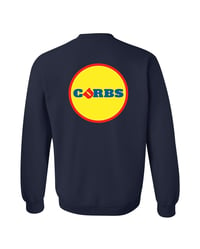 Image 1 of CJ "CURBS" CREWNECK SWEATSHIRT NAVY BLUE