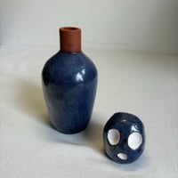 Image 1 of Mini vase TERRE ET MER avec bouchon 