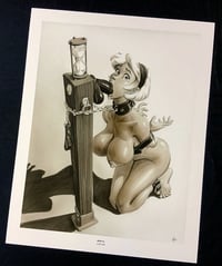 "Anya's Training" Reproduction Print