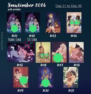 Image of Smutember 2024 Prints